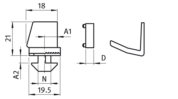 Multiblock 14 Nut 10