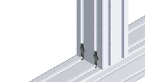 Bolzenverbinder Nut 10